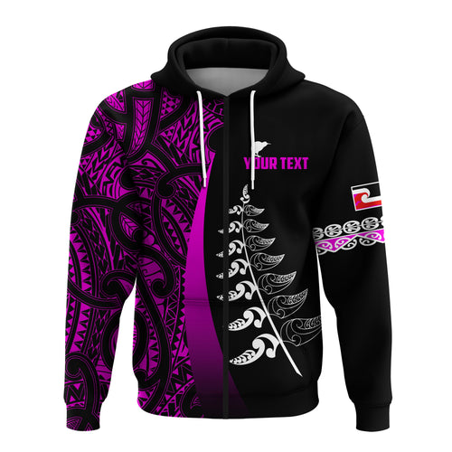 custom-personalised-waitangi-day-hoodie-maori-mix-fern-style-purple