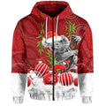 australia-koala-aboriginal-zip-hoodie-merry-christmas