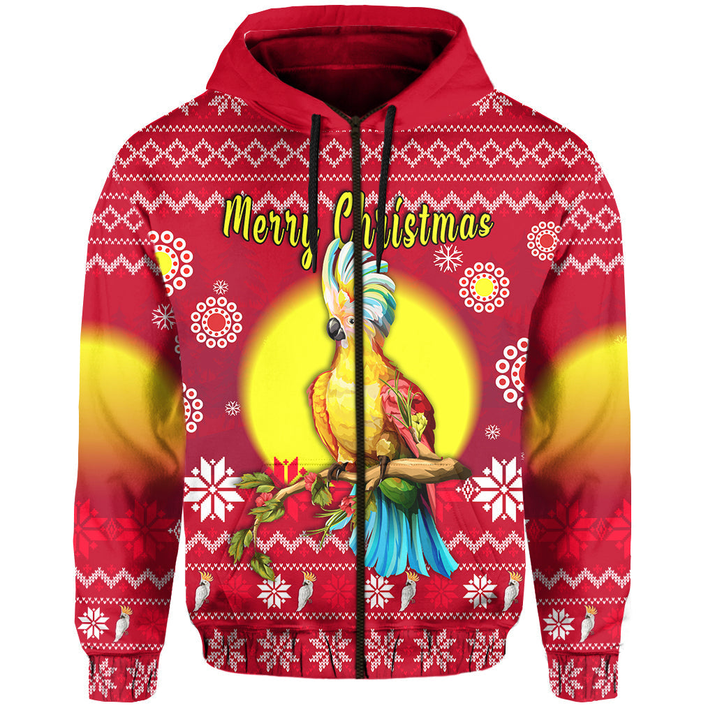 australia-christmas-zip-hoodie-be-loved-cockatoo