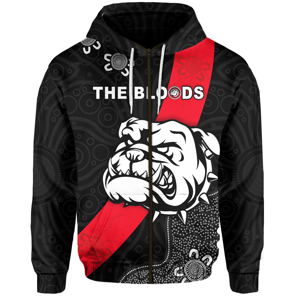 custom-personalised-west-football-club-zip-hoodie-the-bloods-alice-springs-custom-text-and-number