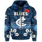 custom-text-and-number-blues-anzac-2022-hoodie-carlton-football-aboriginal-poppy