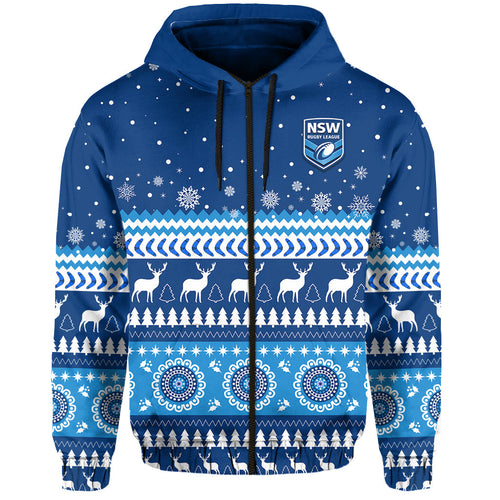 custom-personalised-new-south-wales-christmas-zip-hoodie-nsw-rugby-indigenous