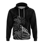 torres-strait-islands-zip-hoodie-the-dhari-mix-aboriginal-turtle-version-black