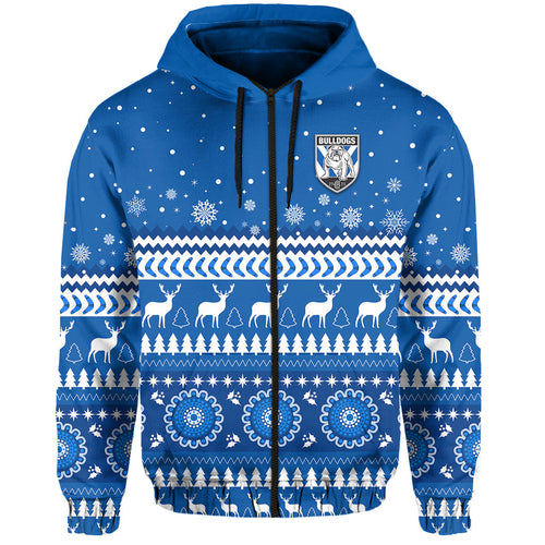 custom-personalised-bulldogs-zip-hoodie-christmas-canterbury-bankstown