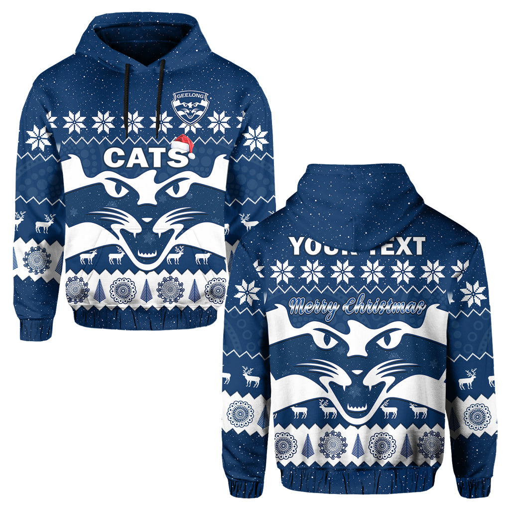 custom-personalised-cats-football-christmas-hoodie-geelong-aboriginal-painting