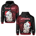 custom-personalised-new-zealand-christmas-hoodie-hei-tiki-red-pohutukawa-meri-kirihimete