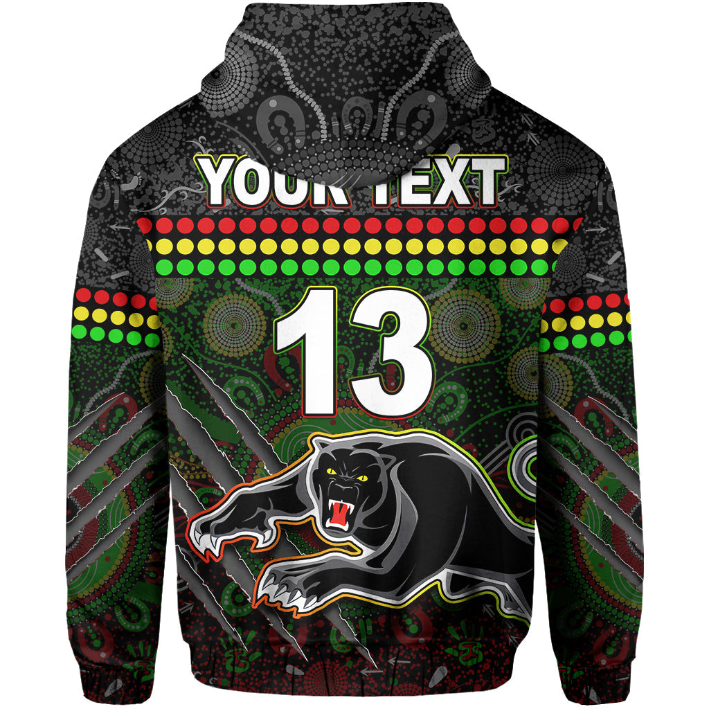 custom-text-and-number-panthers-hoodie-premiers-2022-aboriginal