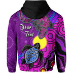 custom-personalised-australia-lizard-and-turtle-hoodie-aboriginal-art-beautiful-life