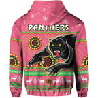 panthers-christmas-hoodie-aboriginal-pattern-penrith-pink-version