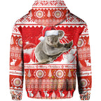 australia-hoodie-koala-aboriginal-painting-merry-christmas