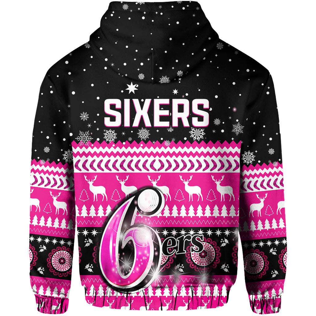 sydney-sixers-cricket-hoodie-christmas-aboriginal