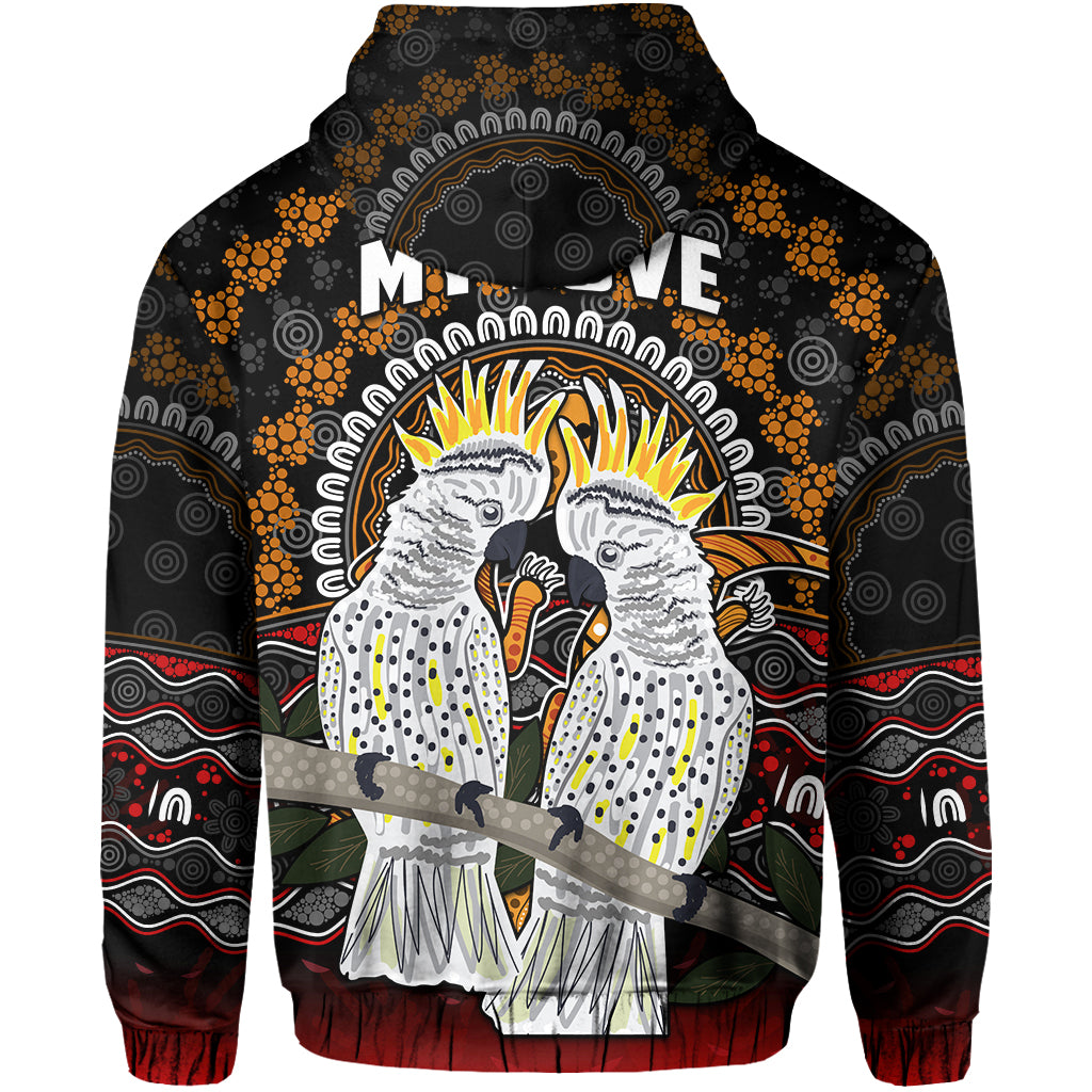 custom-personalised-australia-valentine-hoodie-aboriginal-couple-cockatoos-my-love