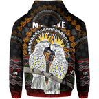 custom-personalised-australia-valentine-hoodie-aboriginal-couple-cockatoos-my-love