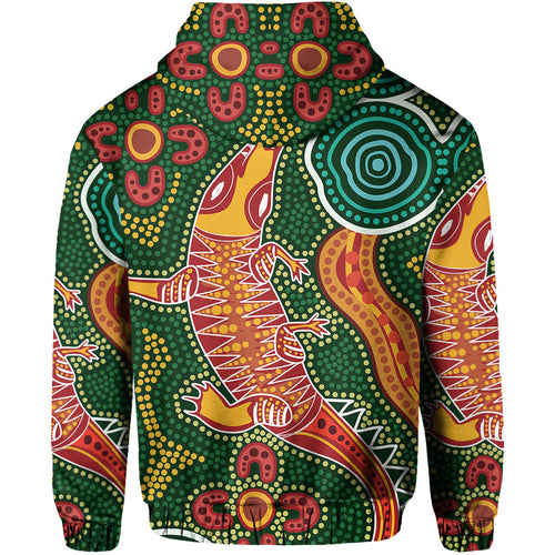custom-personalised-aboriginal-art-crocodile-hoodie-you-are-number-one
