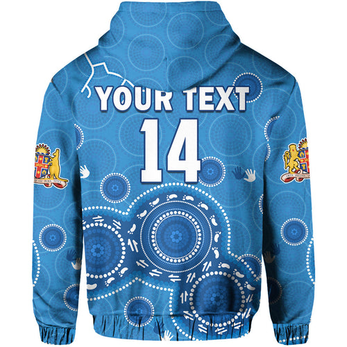 custom-text-and-number-nsw-blues-rugby-hoodie-new-south-wales-aboriginal-dot-painting-unique-version