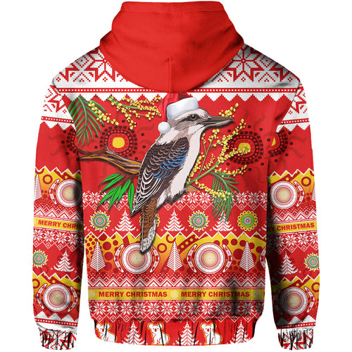 australia-hoodie-kookaburra-mix-golden-wattle-aboriginal-art-merry-christmas