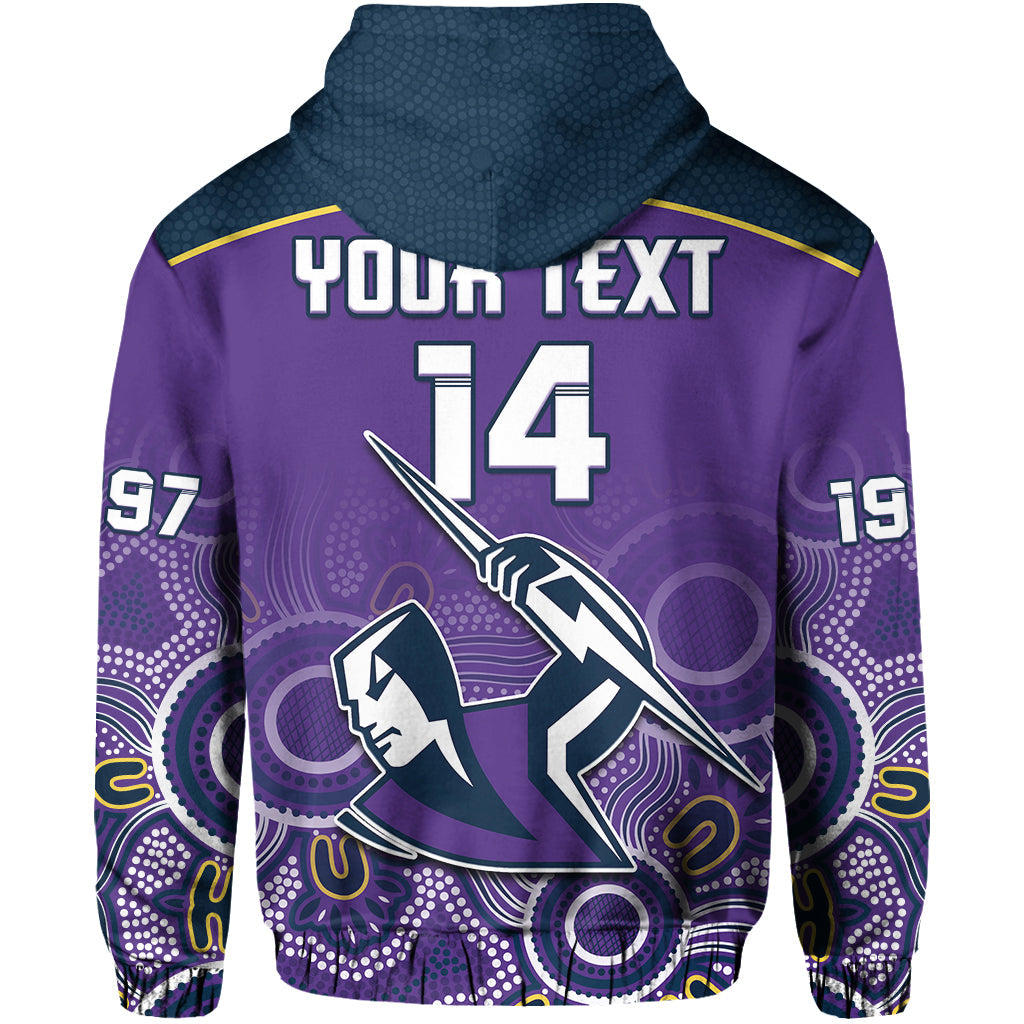 custom-text-and-number-melbourne-storm-rugby-hoodie-indigenous-boomerang-gradient-style
