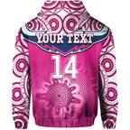 custom-text-and-number-cowboys-rugby-hoodie-aboriginal-pattern-pink-version