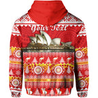custom-personalised-australia-hoodie-sydney-opera-house-aboriginal-art-merry-christmas