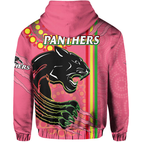 panthers-rugby-hoodie-the-mountain-men-aboriginal-art-dynamic-pink-version