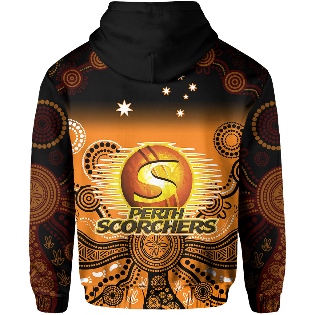 perth-scorchers-hoodie-gradient-aboriginal-dot-painting