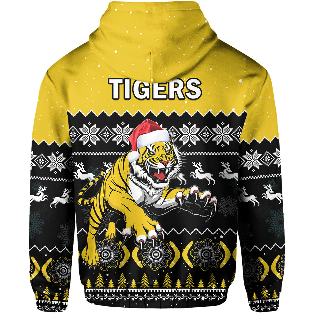 richmond-football-hoodie-tigers-indigenous-merry-christmas