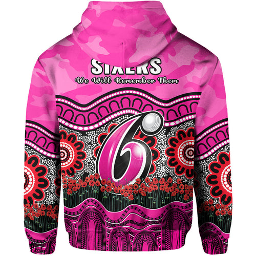 sixers-cricket-anzac-hoodie-sydney-poppy-aboriginal-camouflage
