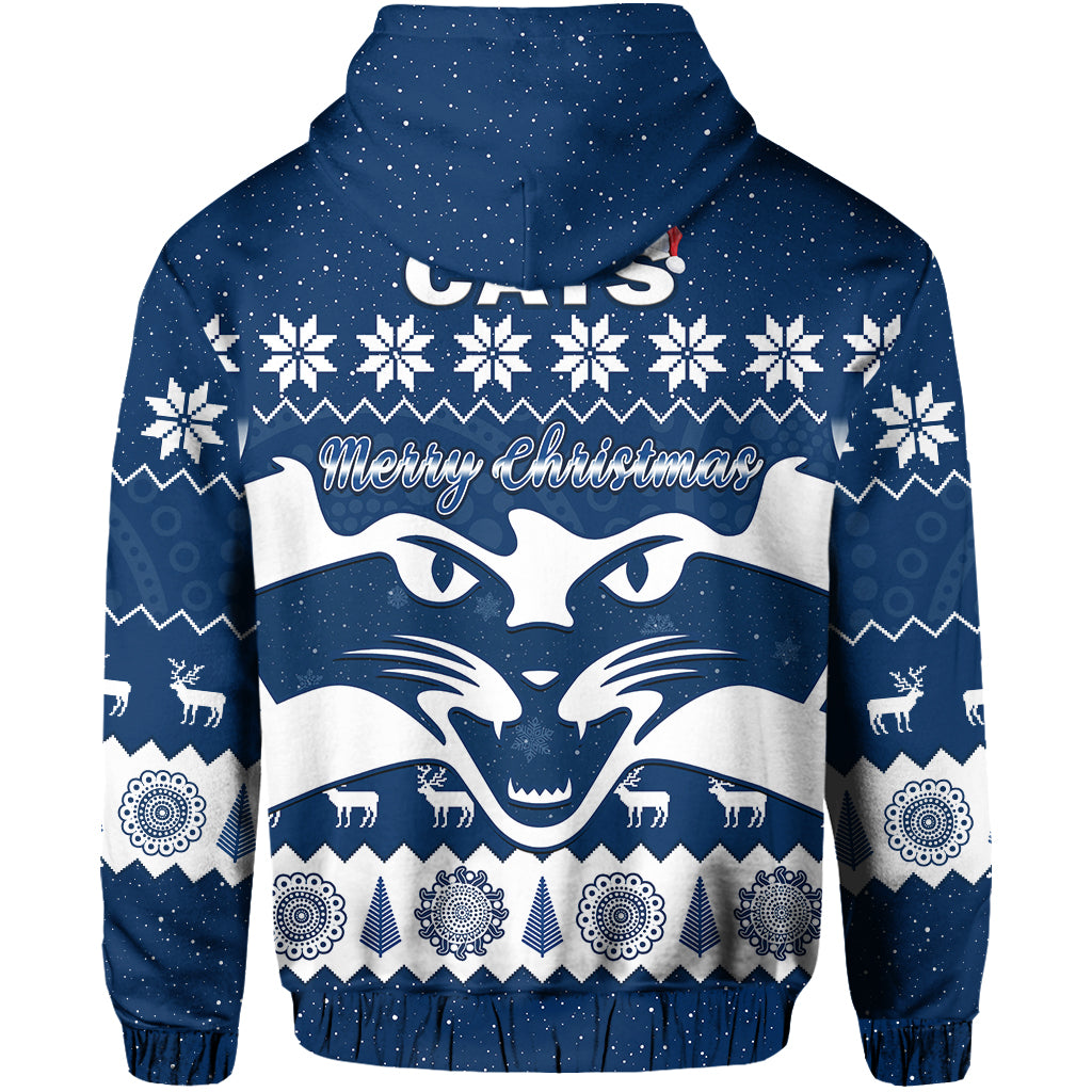 cats-football-christmas-hoodie-geelong-aboriginal-painting