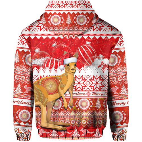 australia-hoodie-kangaroo-aboriginal-painting-merry-christmas
