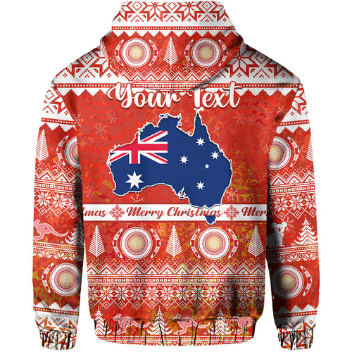 custom-personalised-australia-hoodie-australian-map-aboriginal-painting-merry-christmas