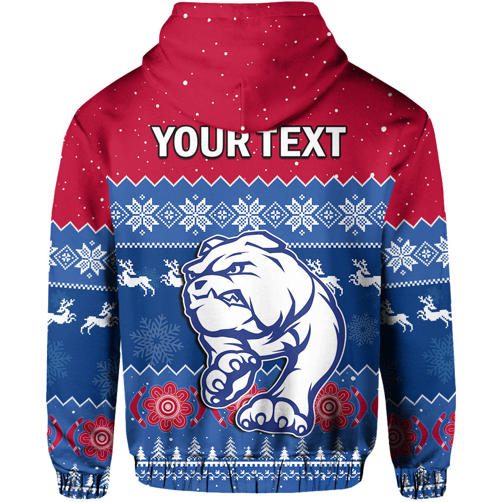 custom-personalised-western-bulldogs-football-hoodie-dogs-indigenous-merry-christmas