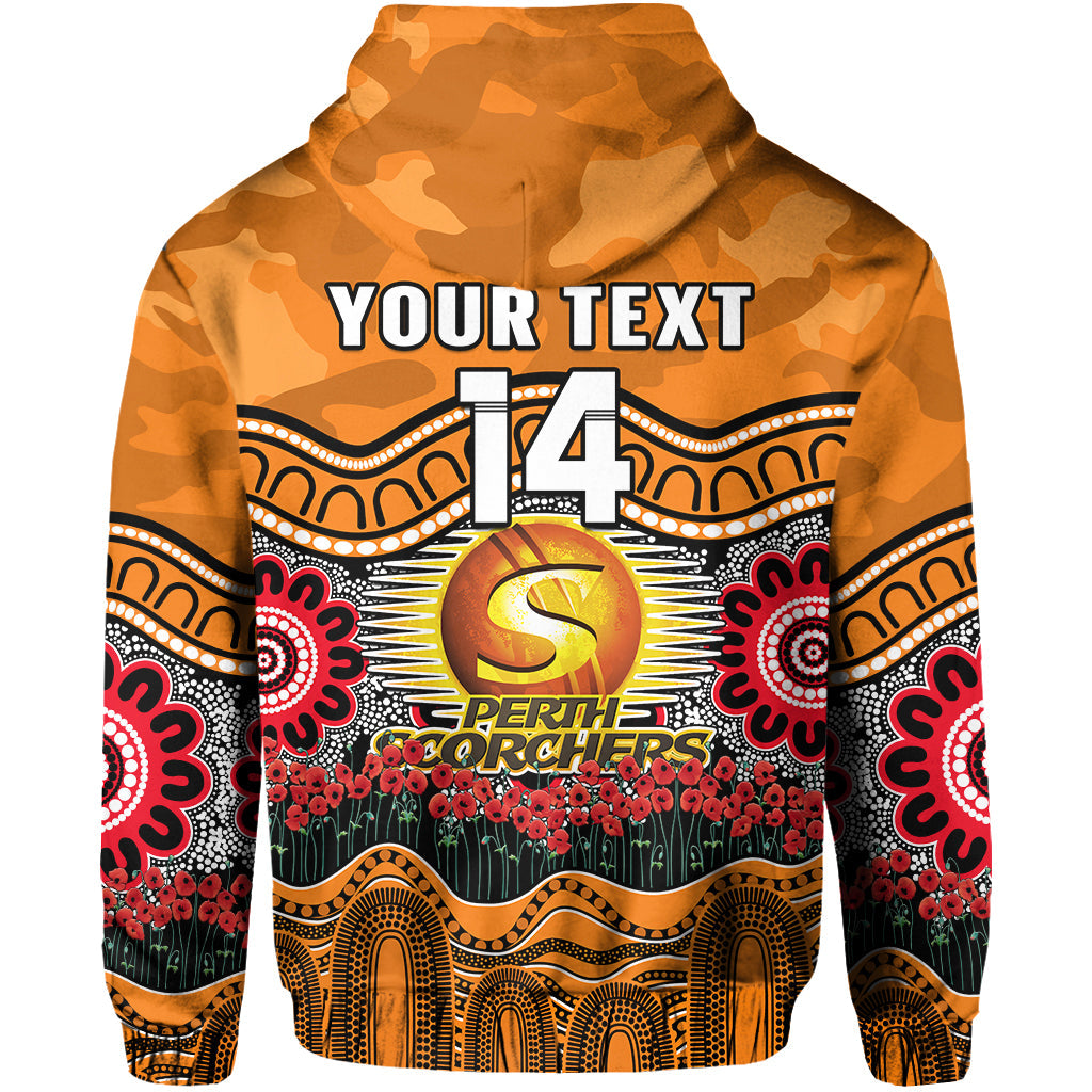 custom-text-and-number-perth-scorchers-cricket-anzac-hoodie-poppy-aboriginal-camouflage
