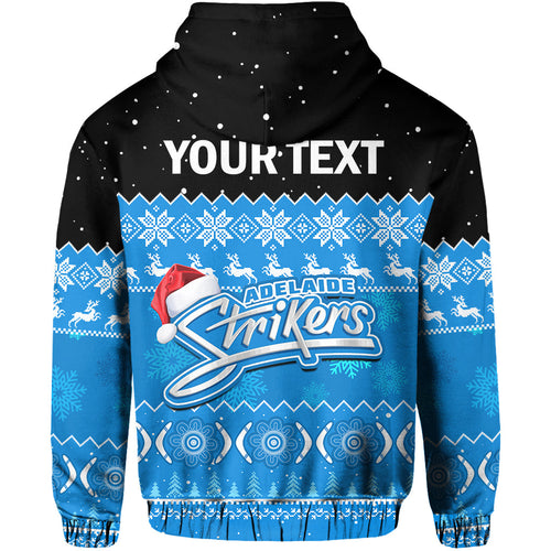 custom-personalised-adelaide-strikers-cricket-hoodie-aboriginal-merry-christmas