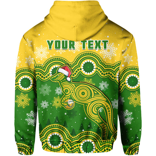 custom-personalised-australia-soccer-christmas-hoodie-socceroos-indigenous-kangaroo