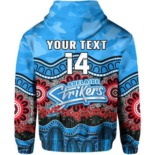 custom-text-and-number-adelaide-strikers-cricket-anzac-hoodie-poppy-aboriginal-camouflage