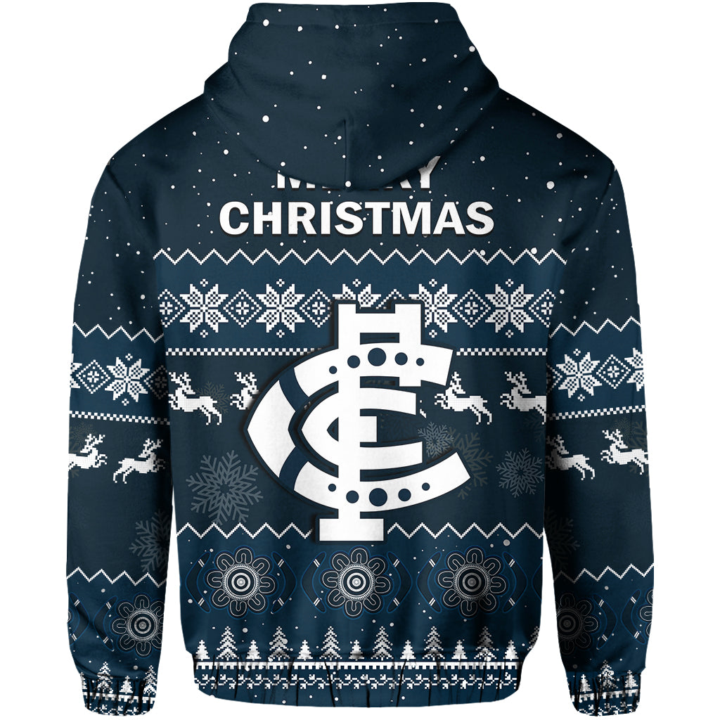 carlton-football-hoodie-blues-indigenous-merry-christmas