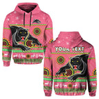 custom-personalised-panthers-christmas-hoodie-aboriginal-pattern-penrith-pink-version