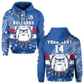 custom-text-and-number-bulldogs-football-hoodie-scraggers-1877-aboriginal-dot-painting-newest-version