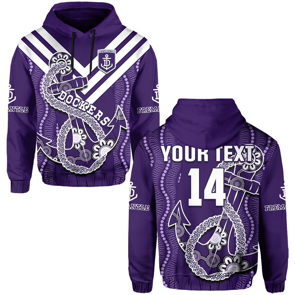 custom-text-and-number-dockers-football-hoodie-fremantle-anchor-mix-aboriginal-pattern-dynamic-style