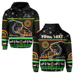 custom-personalised-panthers-christmas-hoodie-aboriginal-pattern-penrith-black-version