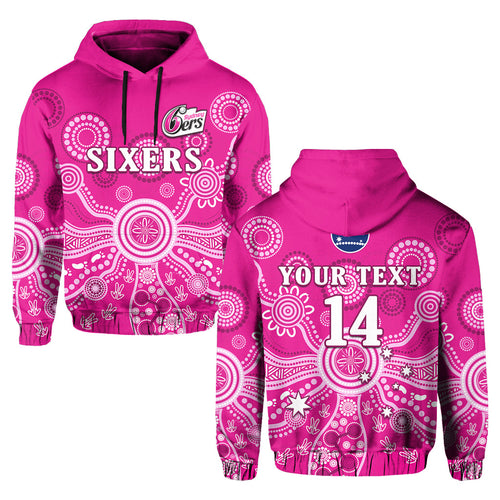custom-text-and-number-sydney-sixers-hoodie-cricket-indigenous-australian-art-ver02