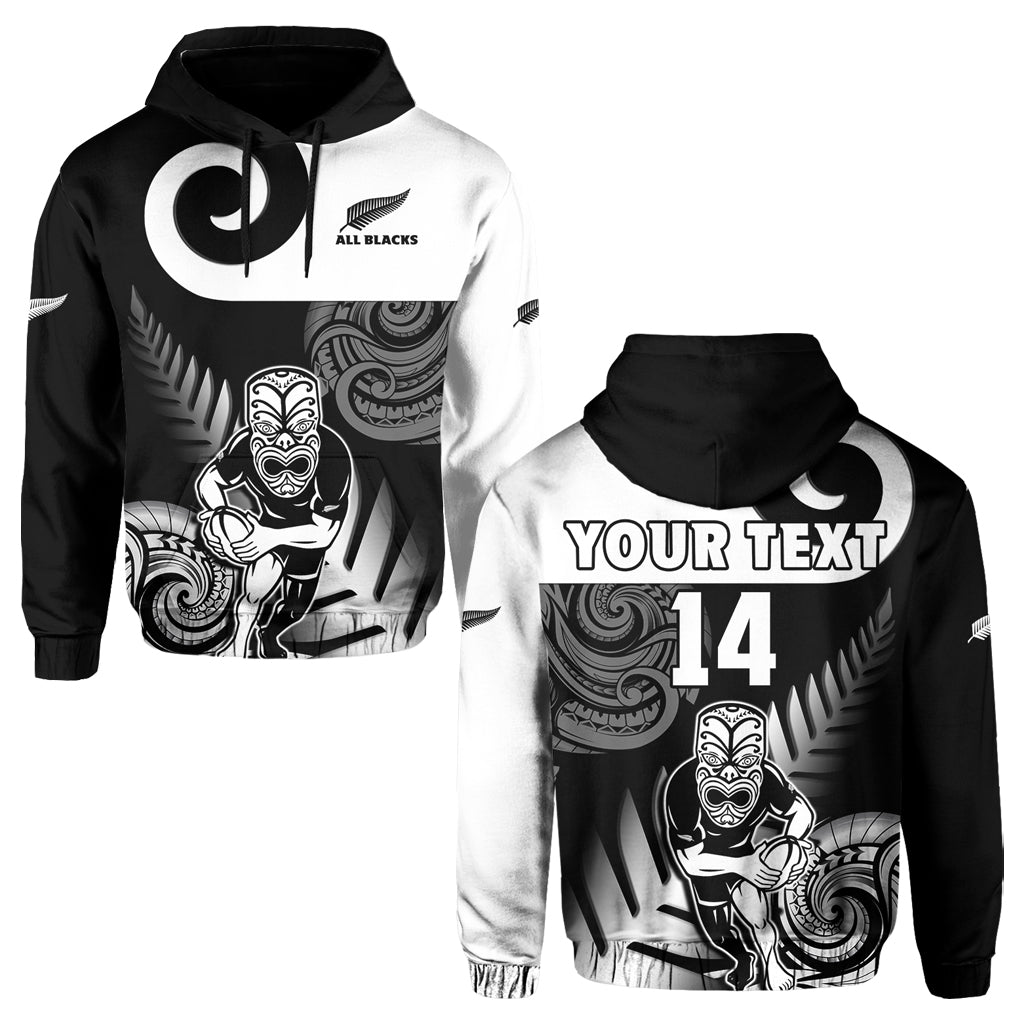 custom-text-and-number-new-zealand-silver-fern-rugby-hoodie-all-black-maori-koru