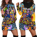 custom-personalised-australia-hoodie-dress-indigenous-animal-artsy