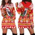 australia-hoodie-dress-kookaburra-mix-golden-wattle-aboriginal-art-merry-christmas