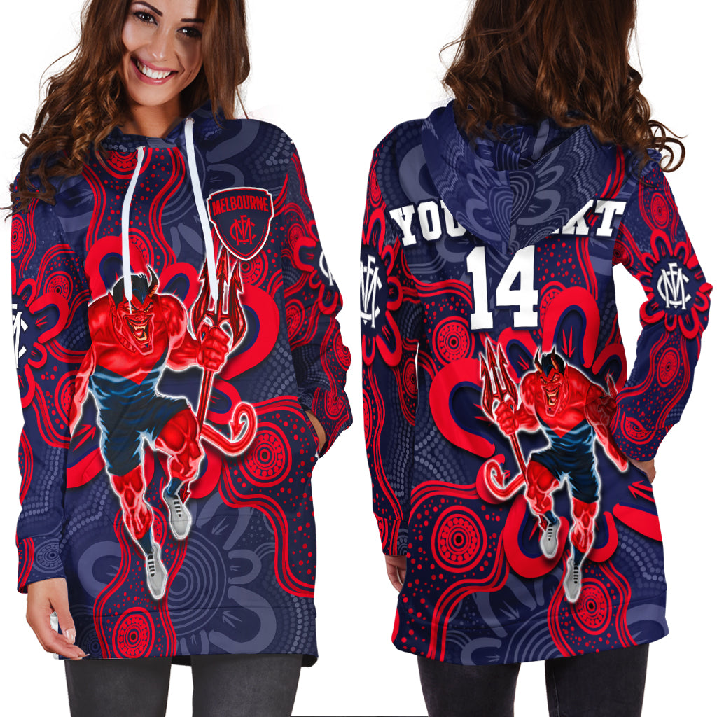 custom-text-and-number-demons-football-2022-hoodie-dress-australian-aboriginal-dot-painting