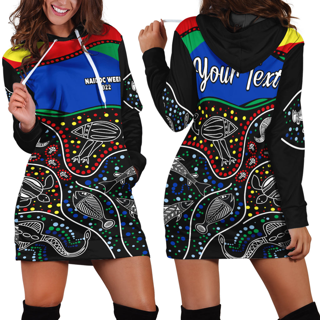 custom-personalised-naidoc-week-2022-hoodie-dress-national-aborigines-and-torres-strait-islander-animals-aboriginal