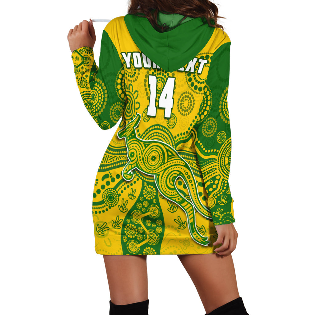 custom-text-and-number-australia-hoodie-dress-national-colours-proud-aussie-special-indigenous