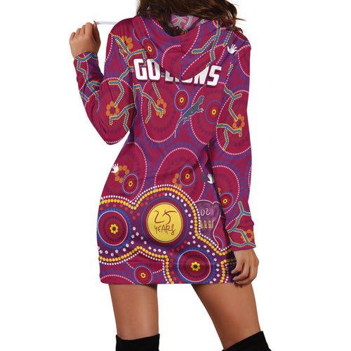 brisbane-football-hoodie-dress-indigenous-pattern-go-lions-unique-version