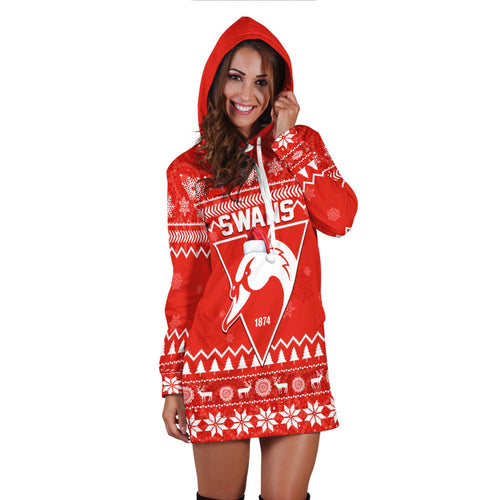 custom-personalised-swans-football-christmas-hoodie-dress-sydney-indigenous-merry-xmas