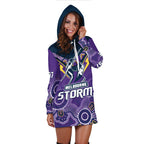 custom-text-and-number-melbourne-storm-rugby-hoodie-dress-indigenous-boomerang-gradient-style